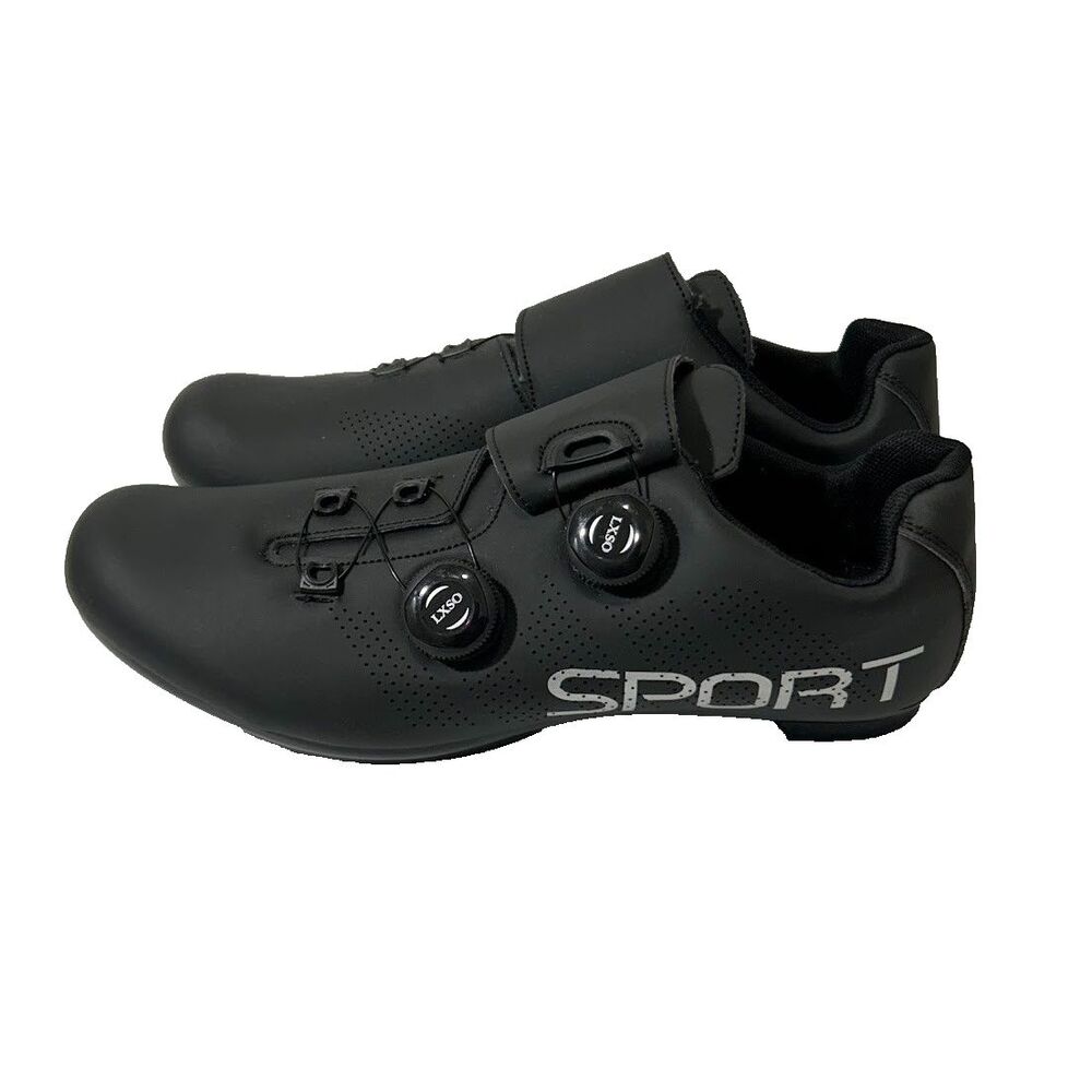 Cycling Shoes For Men's Compatible w/ Peloton Black Rd & Mountain Biking! Sz 44